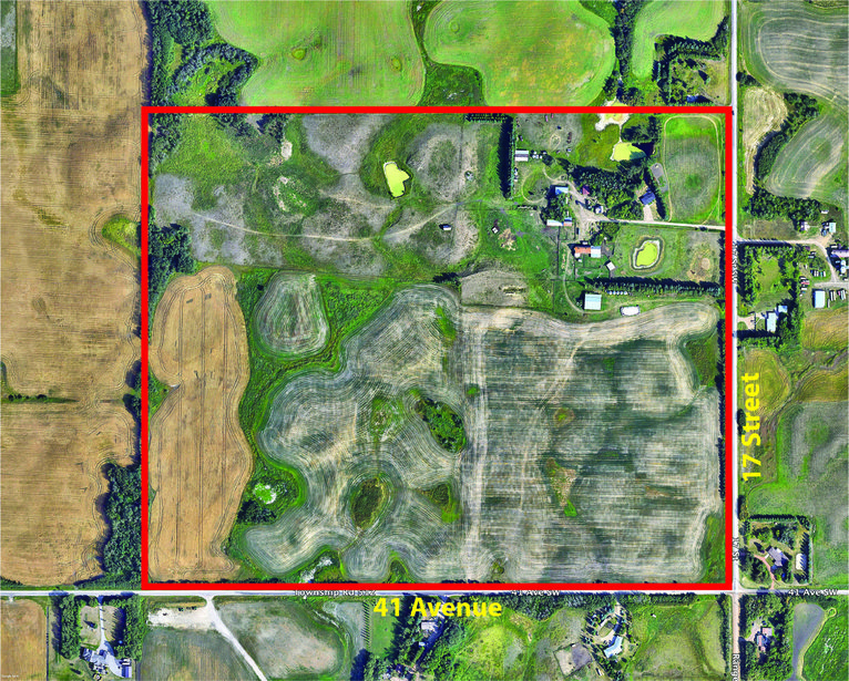 Land for sale in Edmonton- 127.2Ac in GEarth1